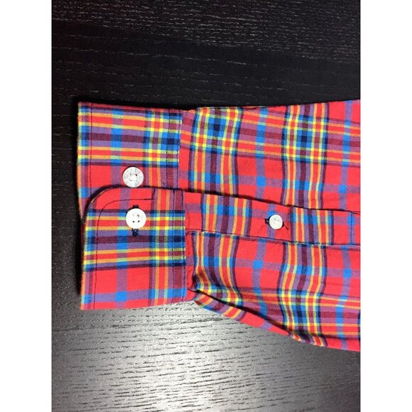 CINCH Long Sleeve Shirt Mens Size Large Plaid Cowboy Rodeo - Picture 3 of 6